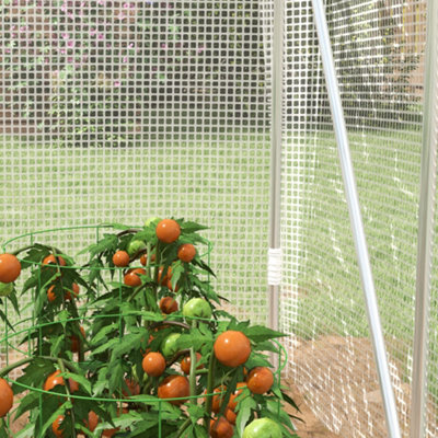 Chilli Polytunnel Greenhouse Walk-in Grow House with UV-resistant PE ...