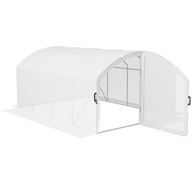 Chilli Polytunnel Greenhouse Walk-in Grow House with UV-resistant PE ...