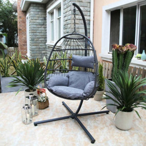 Chiron Rattan Foldable Hanging Chair