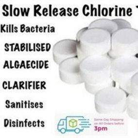 Chlorine Granules 1kg Chlorine Tablets 20g Stabilised Multi Function