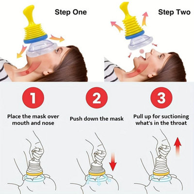 Choking rescue device, portable airway suction device, professional ...