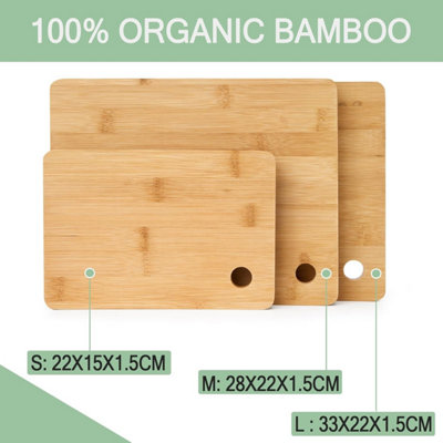 Handmade Organic Bamboo Chopping high quality Block