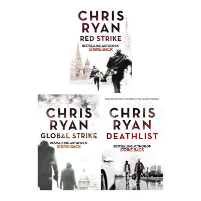 CHRIS RYAN STRIKE BACK THRILLER 3 BOOKS COLLECTION SET - DEATHLIST ...