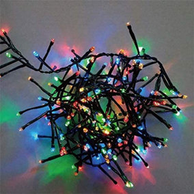 Christmas 1920 LEDs Multifunction Controller with 8 Effects Green Cable Cluster Lights Indoor/Outdoor Low Voltage1920