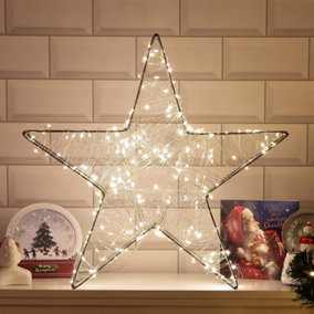 Christmas 3D Star 200 Warm White Light