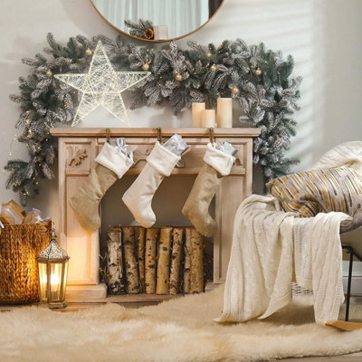 Christmas 3D Star 200 Warm White Light