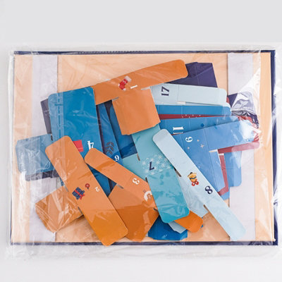 Christmas Advent Box 24pc Fillable Cardboard Drawer Countdown Cardboard ...