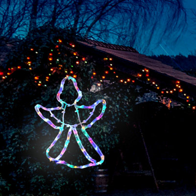 Christmas Angel LED Hanging Rope Light - 6