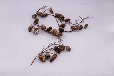 Christmas Artificial Pinecone Garland - 1
