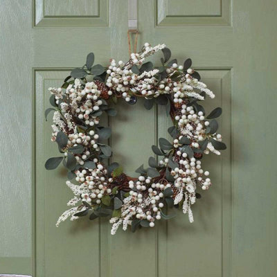 50cm Natural Rope Christmas wreath