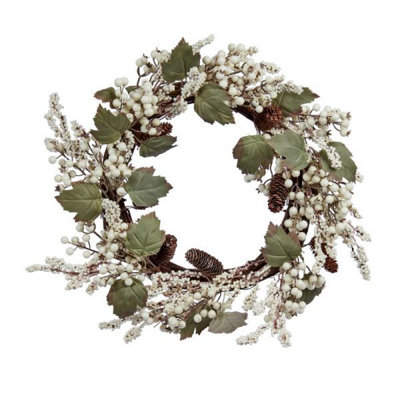 Christmas Artificial Wreath - Winter Berry 60cm