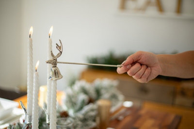 Christmas Candle Wick Snuffer - Reindeer/Stag - 4