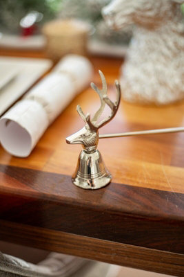 Christmas Candle Wick Snuffer - Reindeer/Stag - 8