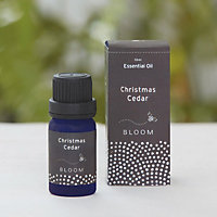 Christmas Cedar Essential Oil - 10ml Cedar, Rosewood, Juniper & Frankincense Aromatic Fragrance Oils for Vaporisers & Diffusers
