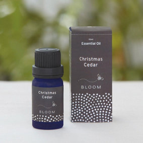 Christmas Cedar Essential Oil - 10ml Cedar, Rosewood, Juniper & Frankincense Aromatic Fragrance Oils for Vaporisers & Diffusers
