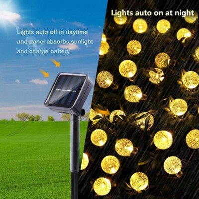 Christmas Decoration Curtain Lights String Xmas Party Window Plug in 12 Star - Warm White