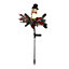 Christmas Decoration Solar Powered Snowman Stake Light Garden Pathway Ornament