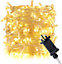 Christmas Decorations Fairy Lights 30m 98ft with 300 LEDs Xmas Warm White Indoor Fairy Lights