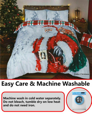 Christmas Father Santa DUVET SET 3D Print Polycotton Bedding Set