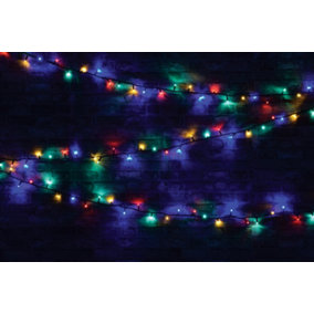 Christmas Festive Connectable Outdoor LED String Lights- Multi Coloured
