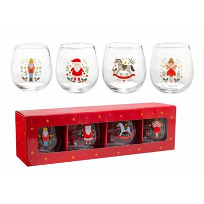 A Christmas Story - Collectors Series Pint Glass 4 Pack Cup - Holiday