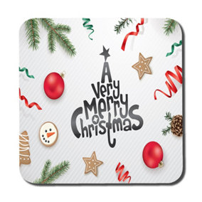 Christmas greeting design (coaster) / Default Title