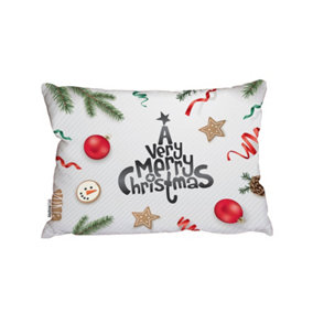Christmas greeting design (cushion) / 30cm x 45cm