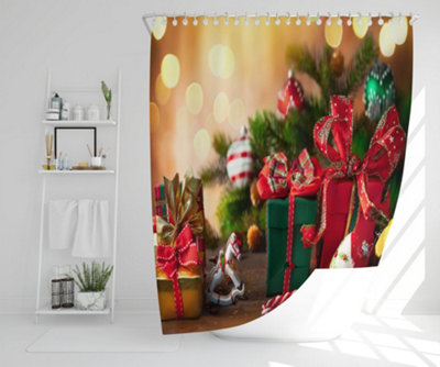 Christmas holidays (shower curtain) / Default Title Price Comparisons | Compare The Build
