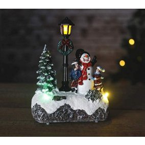 Christmas LED Snowman Ornament