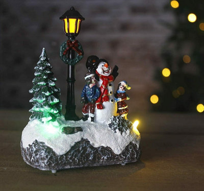 Christmas LED Snowman Ornament - 3