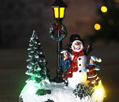 Christmas LED Snowman Ornament - 4