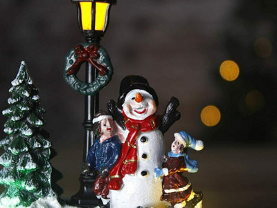 Christmas LED Snowman Ornament - 1