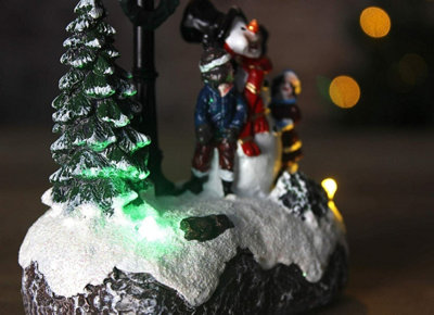 Christmas LED Snowman Ornament - 5