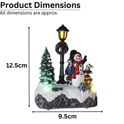 Christmas LED Snowman Ornament - 8