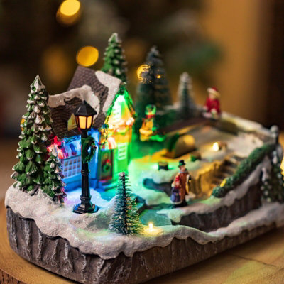 Christmas LED Village Scene - See Saw - 4