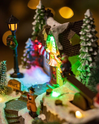 Christmas LED Village Scene - See Saw - 7
