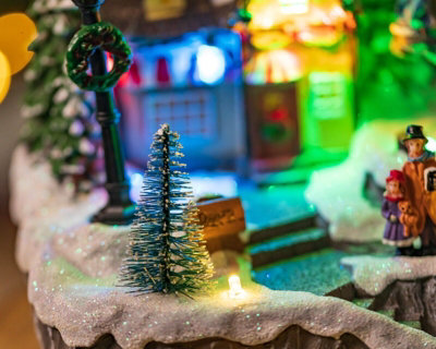 Christmas LED Village Scene - See Saw - 1