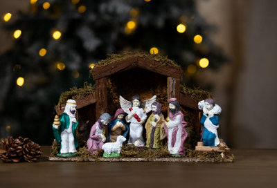 Christmas Nativity Ornament Set