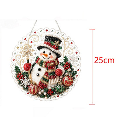 Christmas Pearl Diamond Art Kits for Adult,DIY Hanging Pearl Painting ...