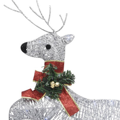 Christmas Reindeers 2 pcs Silver 40 LEDs - 4