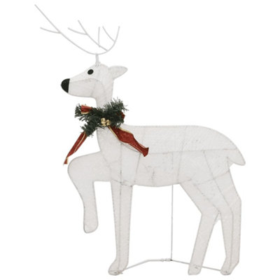 Christmas Reindeers 2 pcs White 40 LEDs - 5