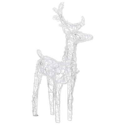 Christmas Reindeers 6 pcs Blue 240 LEDs Acrylic - 4