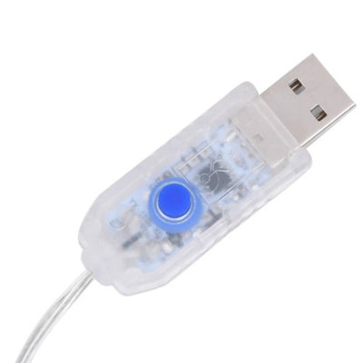 Christmas Reindeers 6 pcs Blue 240 LEDs Acrylic - 5