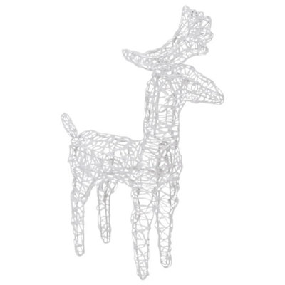 Christmas Reindeers 6 pcs Multicolour 240 LEDs Acrylic - 4