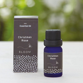 Christmas Rose Essential Oil - 10ml Festive Fragrance Home Scent - Perfect for Vaporisers, Humidifiers, Diffusers