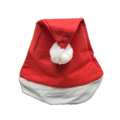 Christmas Santa Hats - 3 Different Sizes, Perfect for Kids & Adults ...