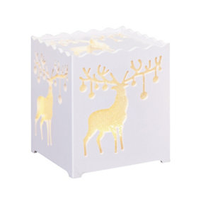 Christmas Shop Battery Table Light Reindeer (One size)