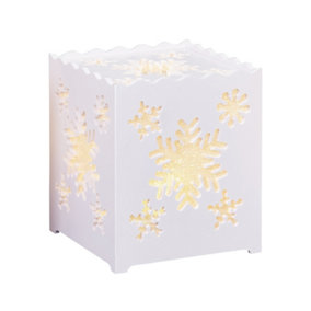 Christmas Shop Battery Table Light Snowflake (One size)