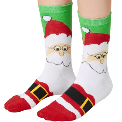 Christmas socks with Santa motif 47-50 - 303505