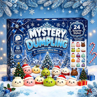 Christmas Squishy Advent Calendar 2026, Fidget Christmas Countdown ...